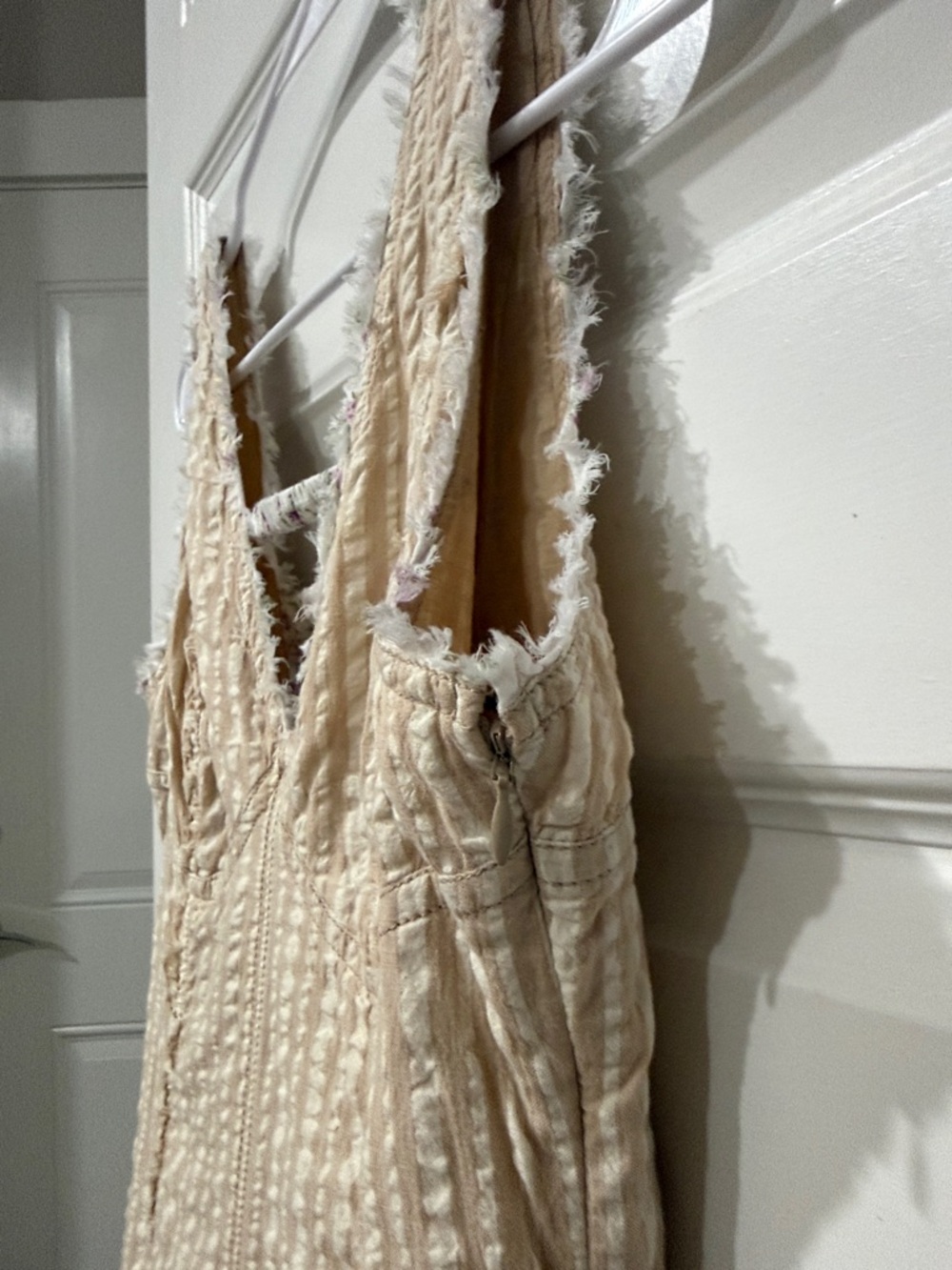 Pilcro V-Neck Ruffle Mini Dress - Picture 5 of 8